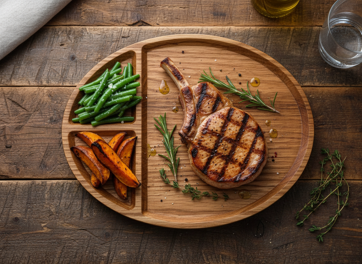 Red Oak Dinner Plate