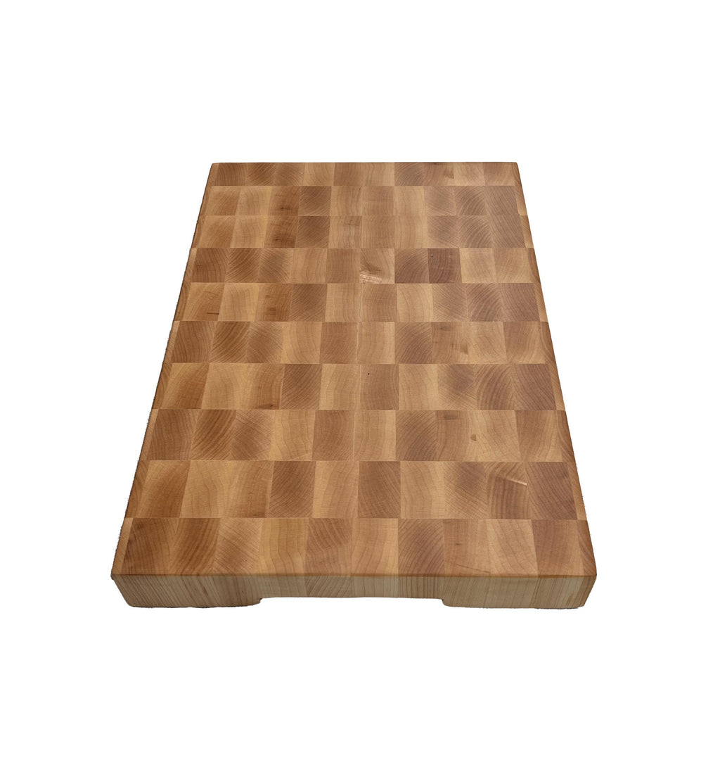 End Grain Maple Chopping Block Cutting Board Handmade 12x18